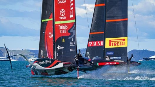 Luna Rossa Prada Pirelli e Te Rehutai impegnate nell’America’s Cup ad Auckland