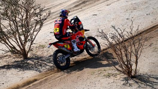 Toby Price sulla Ktm. Afp