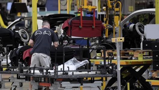 La fabbrica della Smart a Hambach in Francia. Afp