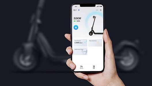 La Smart App per gestire il monopattino Niu