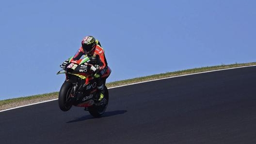 Aleix Espargaro sulla RS-GP20. Getty