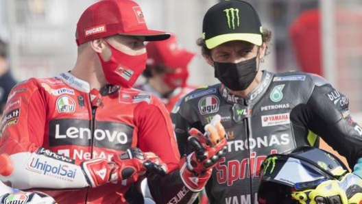 Jack Miller e Valentino Rossi. Getty