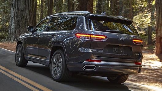 La nuova Jeep Grand Cherokee sarà in versione a 5 e 7 posti