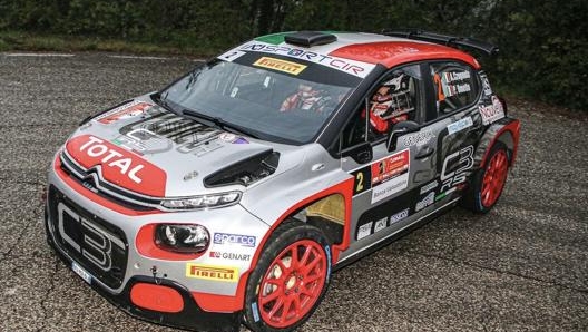 La Citroën C3 R5 di Crugnola, campione nel 2020