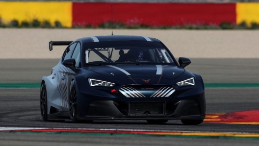 La Cupra e-Racer che partecipa alla serie elettrica Pure Etcr 2021