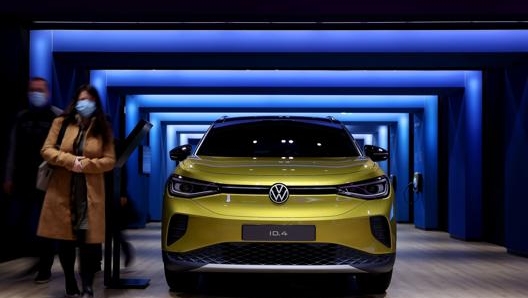 La nuova Volkswagen ID.4. Afp