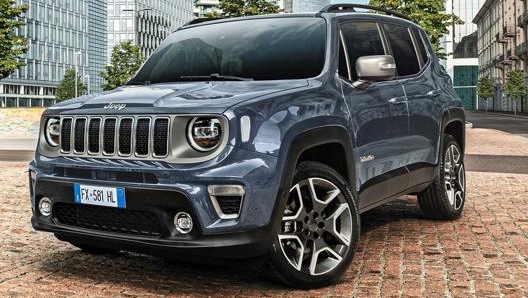 Jeep Renegade benzina parte da 23.600 euro, con lincentivo scende a 20.100 euro se si rottama una vecchia auto