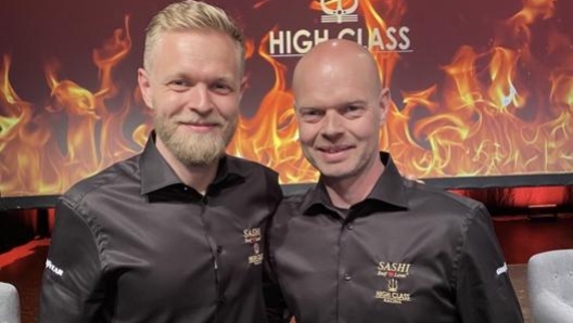 Da sinistra Kevin e Jan Magnussen, futuri compagni di squadra a Le Mans