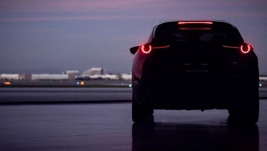 Il posteriore della Mazda CX-30 2021