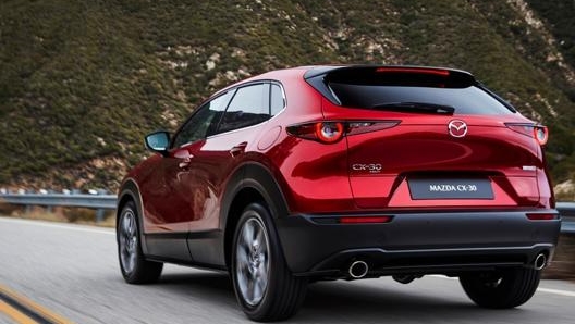 La Mazda CX-30 è disponibile anche a trazione integrale AWD