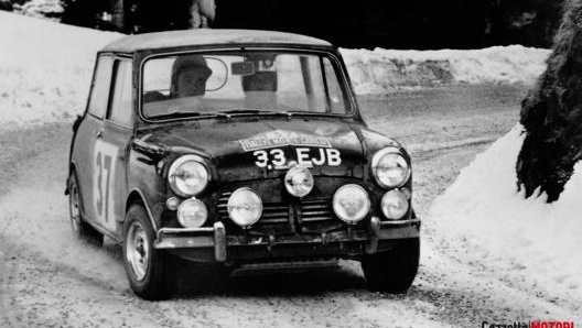 La Mini Cooper S al Rally di Montecarlo