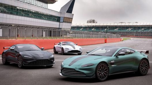 La gamma colori della Aston Martin Vantage F1 Edition: immancabile il verde racing inglese