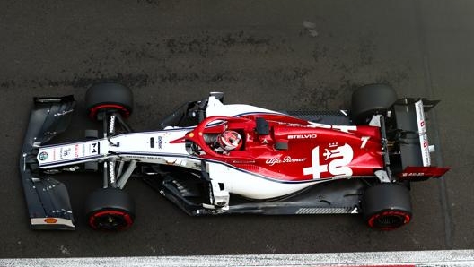 L’Alfa Romeo in azione. Getty