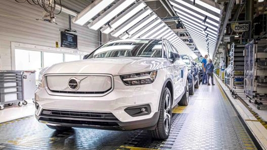 XC40 Recharge  la prima elettrica di Volvo