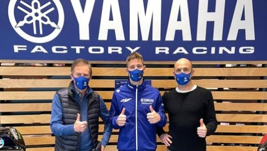 Fabio Quartararo fra Jarvis e Meregalli alla Yamaha