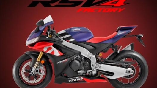 Ecco la nuova Aprilia RSV4 2021