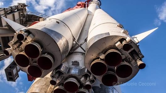 Una replica del Vostok-1, esposta presso il Centro Espositivo Panrusso di Mosca. Cecconi