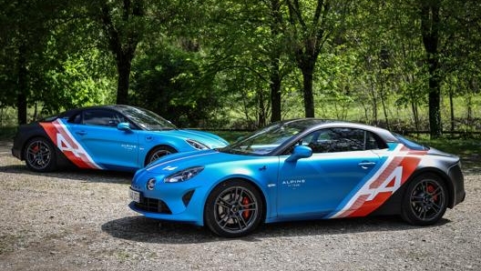 La Alpine A110S Trackside, edizione speciale con livrea da F1