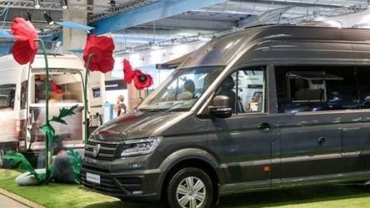 Un'immagine del Salone del Camper di Parma