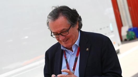 Il fondatore dell’ex omonima scuderia di F1 e attuale presidente di Formula Imola, Gian Carlo Minardi. LaPresse