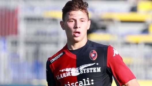Nicolò Barella (24) con il Cagliari nel 2014-15. LAPRESSE