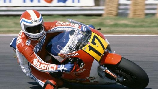 Freddie Spencer sulla NR500 nel Motomondiale