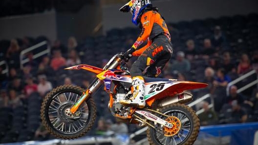 Marvin Musquin (Ktm) in azione ad Arlington