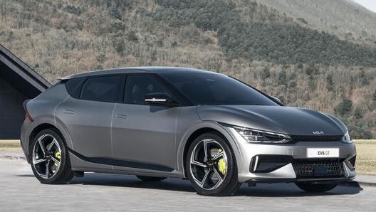 Le forme futuristiche della nuova Kia EV6