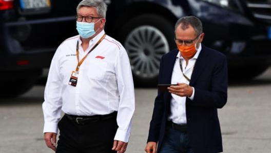 Brawn e Domenicali, i vertici di Formula 1. Getty