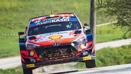 Thierry Neuville su Hyundai i20 Coupé Wrc