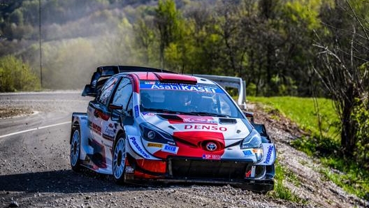 Elfyn Evans, secondo classificato al Rally della Croazia