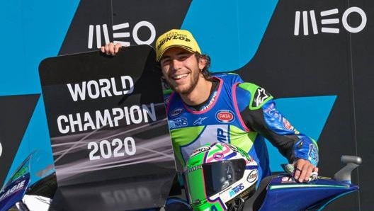 Enea Bastianini,  campione del mondo Moto2 2020