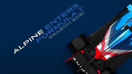 Un’ipotesi di livrea Alpine per la Formula 1 che a questo punto potrebbe riguardare anche la Formula E