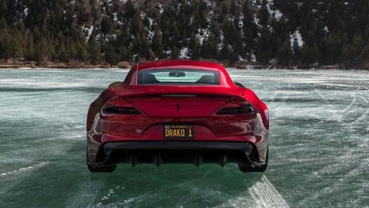 La Drako Gte impegnata nei test sul lago Georgetown (Colorado, Usa)