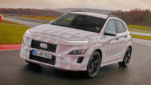 La Hyundai Kona N arriverà nel corso del 2021