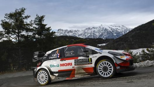 La Toyota Yaris di Sebastien Ogier, terzo nella classifica Piloti