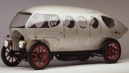 L Alfa 40-60 HP Aerodinamica del 1914, uno dei primissimi esempi di studio aerodinamico applicato allautomobile