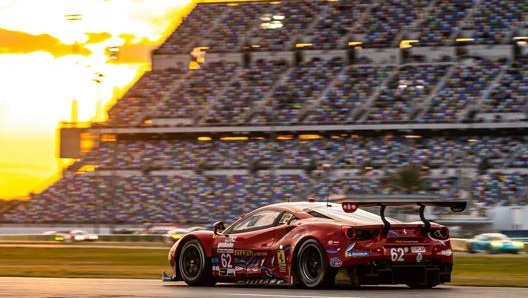 La Ferrari 488 Gte (Risi Competizione) di James Calado-Alessandro Pier Guidi-Davide Rigon-Jules Gounon