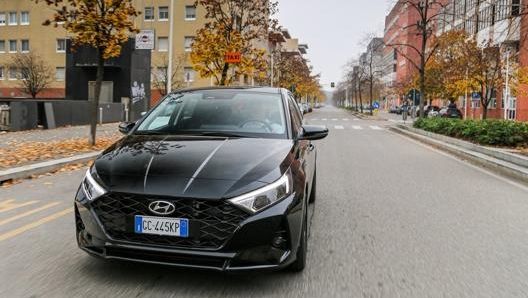 La Hyundai i20  lunga 4.040 millimetri