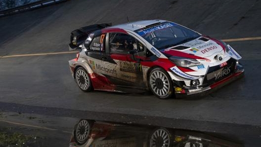 La Toyota Yaris Wrc Gazoo Racing in trionfo a Monza con Ogier