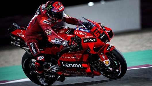 Bagnaia partirà 6° nel GP di Doha