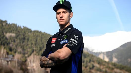 Fabio Quartararo, pilota ufficiale Yamaha. Afp