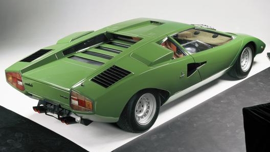 Il posteriore della Countach