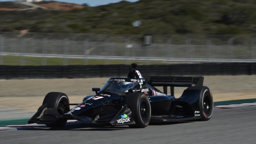 Ancora Grosjean in azione a Laguna Seca con Dale Coyne Racing. Foto Indycar