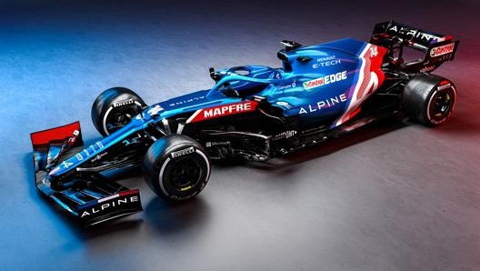 La Alpine A521 per il mondiale 2021 di F.1