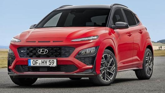 Hyundai Kona N Line disponibile con motori mild-hybrid e full hybrid