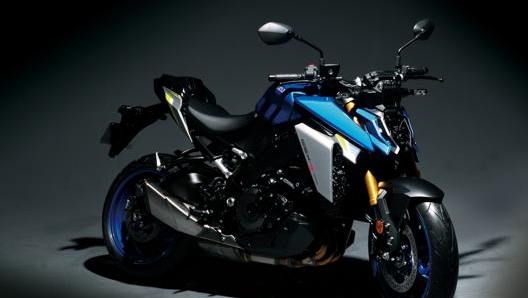 Suzuki Gsx-S1000 è disponibile in tre colorazioni: blu, grigio oppure nero