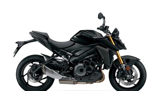 La Suzuki Gsx-S1000 in colorazione nera