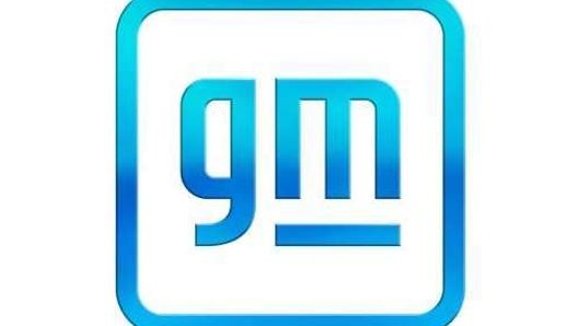 Il nuovo logo GM, meno squadrato del precedente