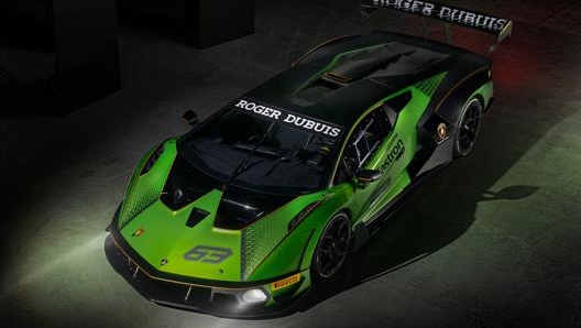 La hypercar Lamborghini Essenza Scv12 monta il motore V12 da 830 cavalli